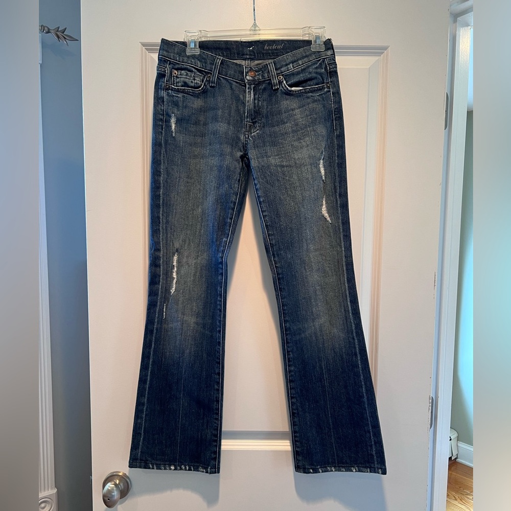 7 Swven for all man kind women bootleg jeans size 28